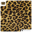 Italian Genuine Leopard-Print Metallic Suede Top-Handle Bag | Rimini