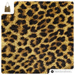 Italian Genuine Leopard-Print Metallic Suede Tote Bag | Catania