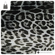 Italian Genuine Leopard-Print Metallic Suede Tote Bag | Catania