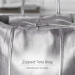 Italian Metallic Full-Grain Leather Tote Bag | Vinci