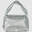 Italian Metallic Full-Grain Leather Top-Handle Bag | Trieste
