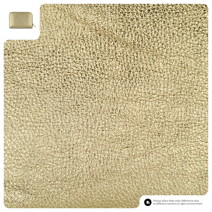 Italian Metallic Full-Grain Leather Wallet | Ancona