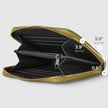 Italian Metallic Full-Grain Leather Wallet | Ancona