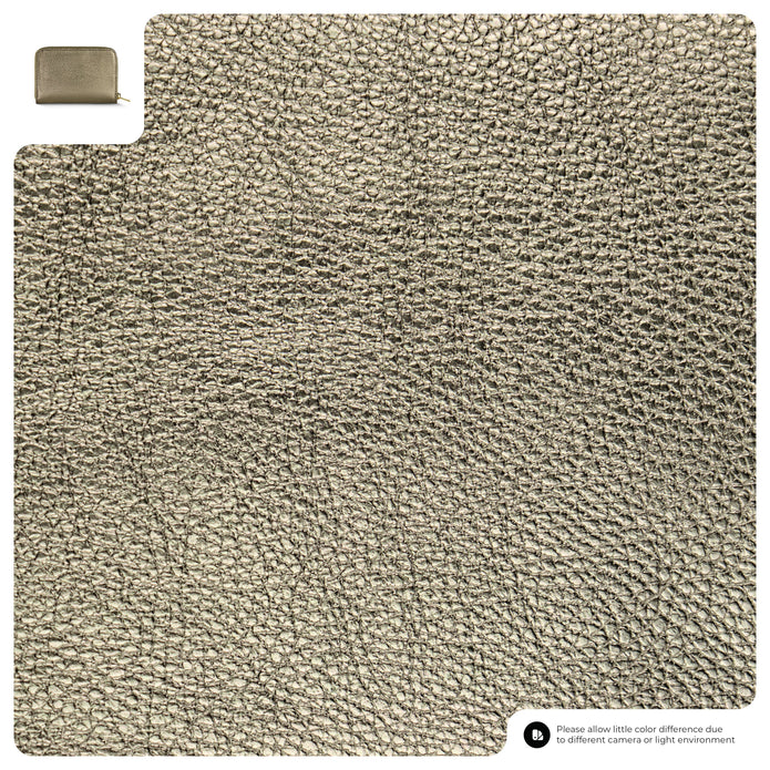Italian Metallic Full-Grain Leather Wallet | Ancona