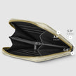 Italian Metallic Full-Grain Leather Wallet | Ancona