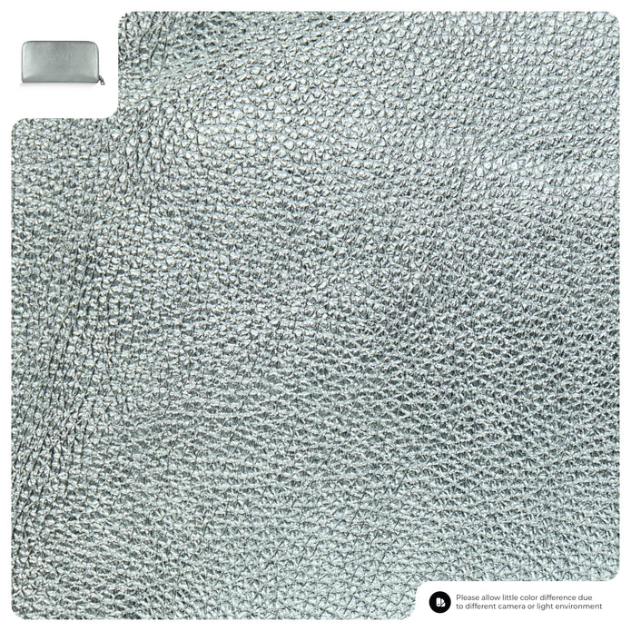 Italian Metallic Full-Grain Leather Wallet | Udine