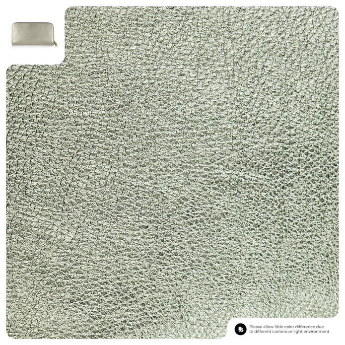 Italian Metallic Full-Grain Leather Wallet | Udine