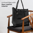Italian Genuine Metallic Suede Tote Bag | Pisa
