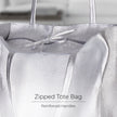 Italian Genuine Metallic Suede Tote Bag | Pisa