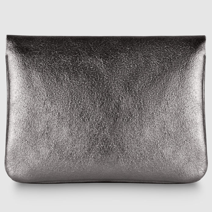Italian Genuine Metallic Suede Wallet | Assisi
