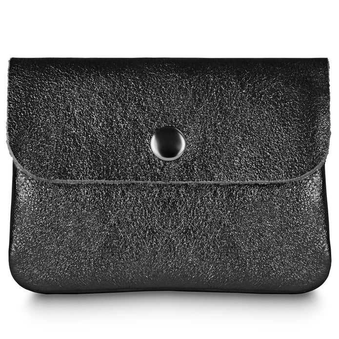 Italian Genuine Metallic Suede Wallet | Assisi