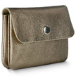 Italian Genuine Metallic Suede Wallet | Assisi