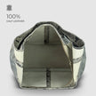 Italian Genuine Python-Print Suede Hobo Bag | Isernia