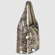 Italian Genuine Python-Print Suede Hobo Bag | Isernia