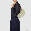 Italian Genuine Suede & Full-Grain Leather Shoulder Bag | Arezzo