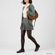 Italian Genuine Suede & Full-Grain Leather Shoulder Bag | Arezzo