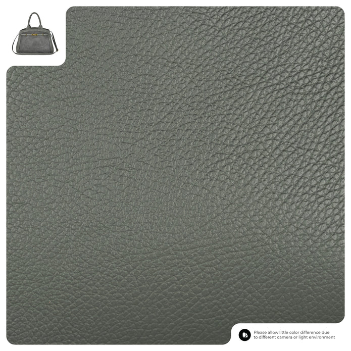 Italian Genuine Suede & Full-Grain Leather Top-Handle Bag | Forlì