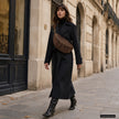 Italian Genuine Suede Crossbody Bag | Genova