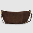 Italian Genuine Suede Crossbody Bag | Genova