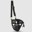 Italian Genuine Suede Crossbody Bag | Genova