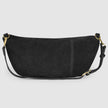 Italian Genuine Suede Crossbody Bag | Genova