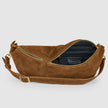 Italian Genuine Suede Crossbody Bag | Genova