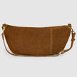 Italian Genuine Suede Crossbody Bag | Genova