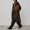 Italian Genuine Suede Crossbody Bag | Genova