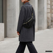 Italian Genuine Suede Crossbody Bag | Genova