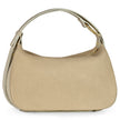 Italian Genuine Suede & Full-Grain Leather Crossbody Bag | Cremona