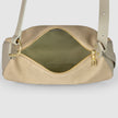 Italian Genuine Suede & Full-Grain Leather Crossbody Bag | Cremona