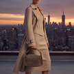 Italian Genuine Suede & Full-Grain Leather Crossbody Bag | Cremona