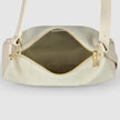 Italian Genuine Suede & Full-Grain Leather Crossbody Bag | Cremona