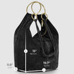 Italian Genuine Suede Hobo Bag | Belluno
