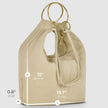 Italian Genuine Suede Hobo Bag | Belluno