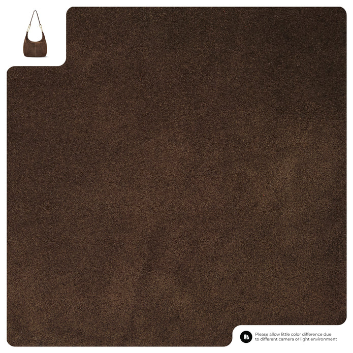 Italian Genuine Suede Hobo Bag | Belluno