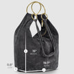 Italian Genuine Suede Hobo Bag | Belluno