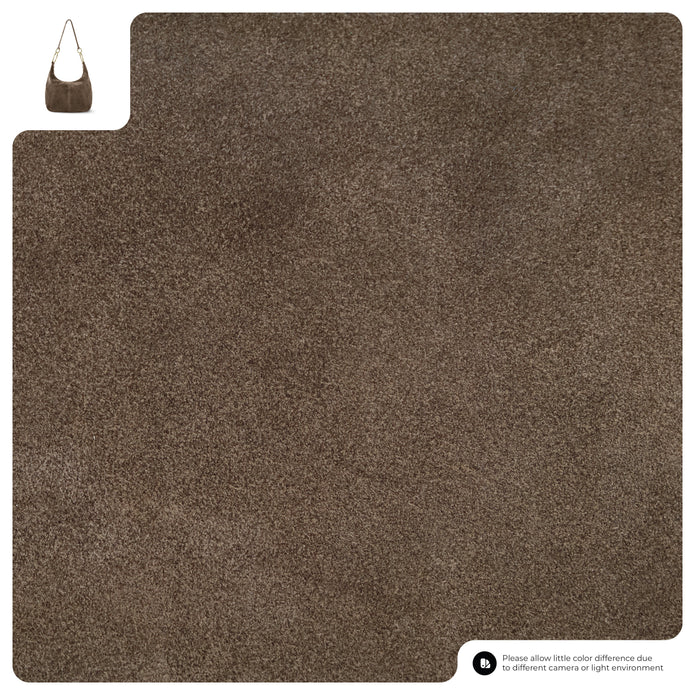 Italian Genuine Suede Hobo Bag | Belluno