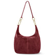 Italian Genuine Suede Hobo Bag | Belluno