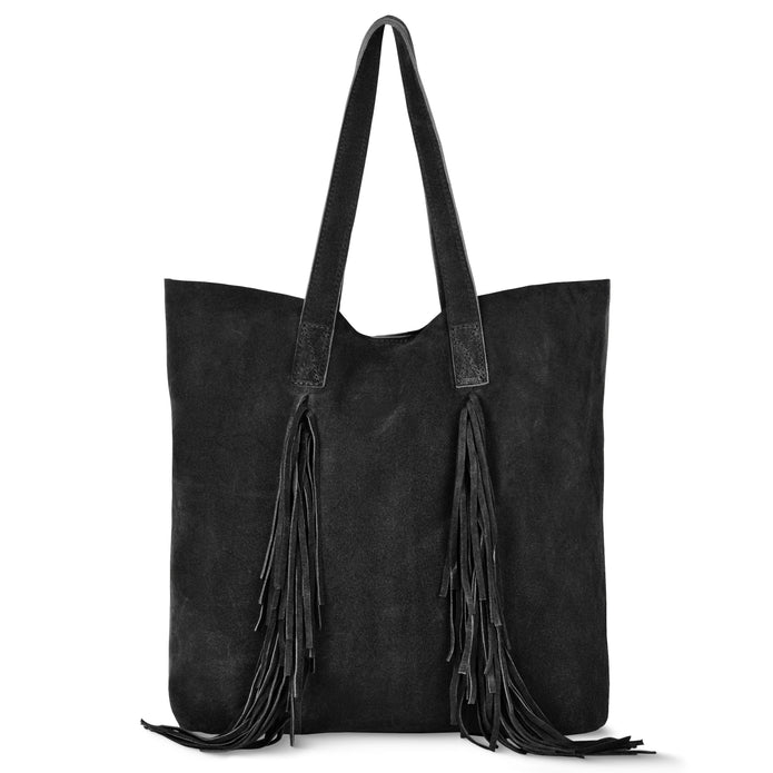 Italian Genuine Suede Tote Bag | Como