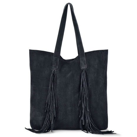 Italian Genuine Suede Tote Bag | Como