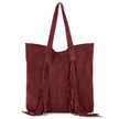 Italian Genuine Suede Tote Bag | Como