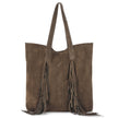 Italian Genuine Suede Tote Bag | Como