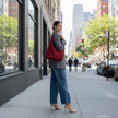 Italian Genuine Suede Hobo Bag | Palermo