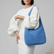 Italian Genuine Suede Hobo Bag | Palermo