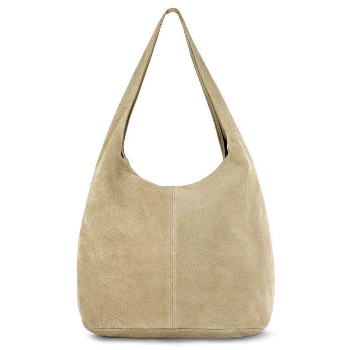 Italian Genuine Suede Hobo Bag | Palermo