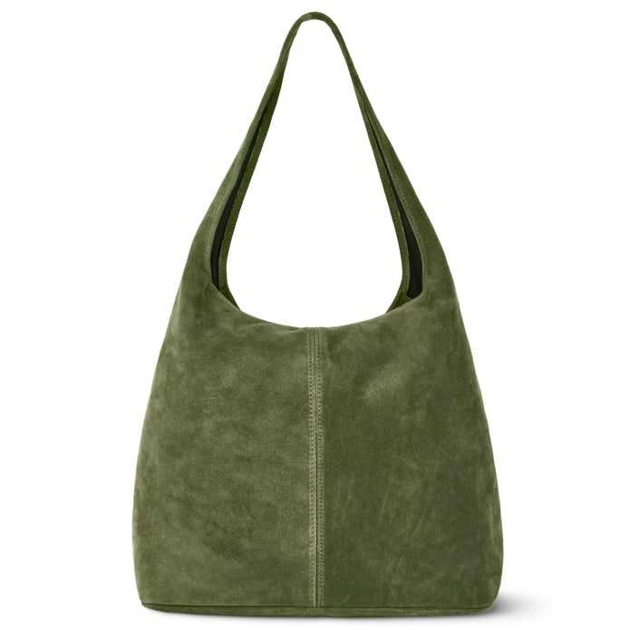 Italian Genuine Suede Hobo Bag | Palermo