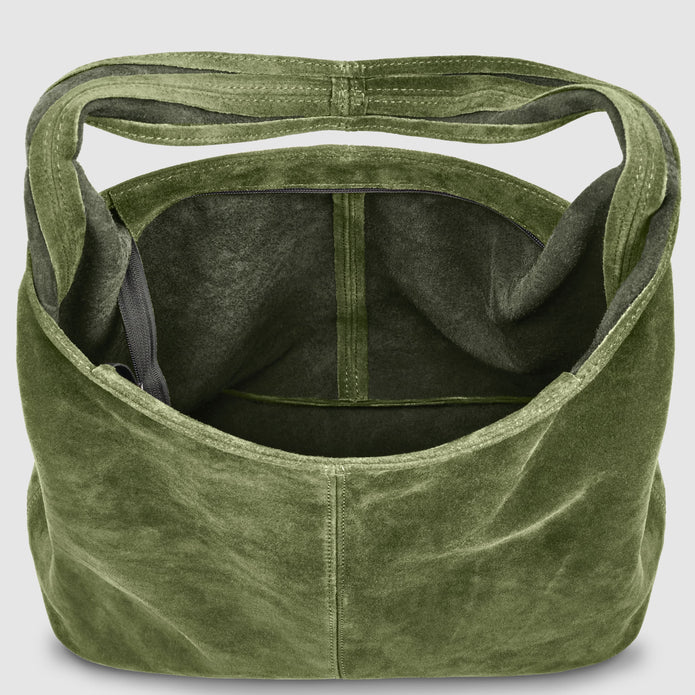 Italian Genuine Suede Hobo Bag | Palermo
