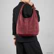 Italian Genuine Suede Hobo Bag | Palermo