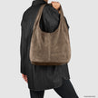 Italian Genuine Suede Hobo Bag | Palermo